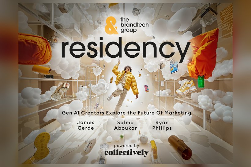 Brandtech Group Residency poster