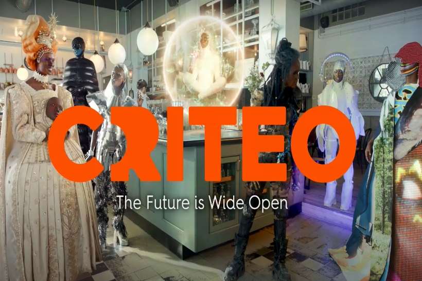 CRITEO ad with word mark