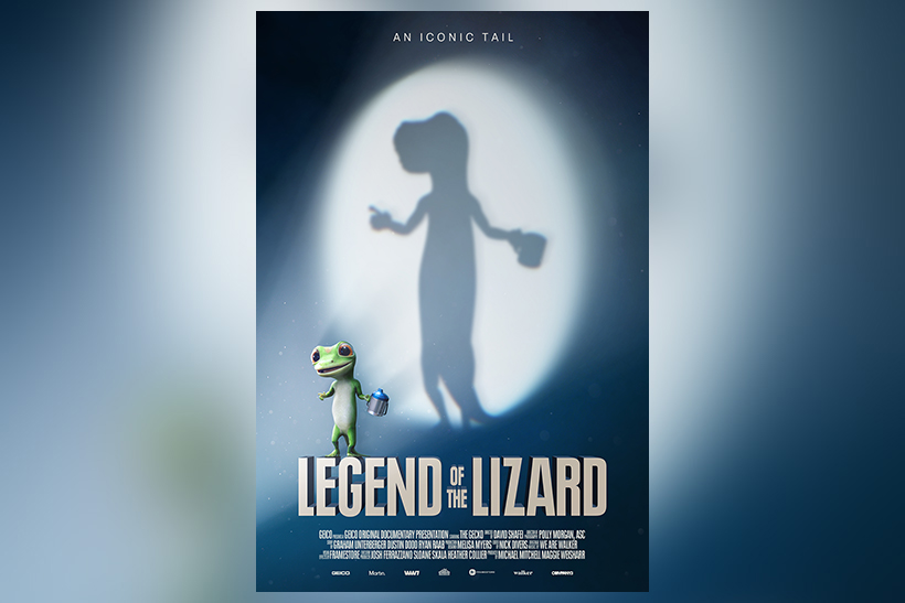 Geico Legend of the Lizard poster