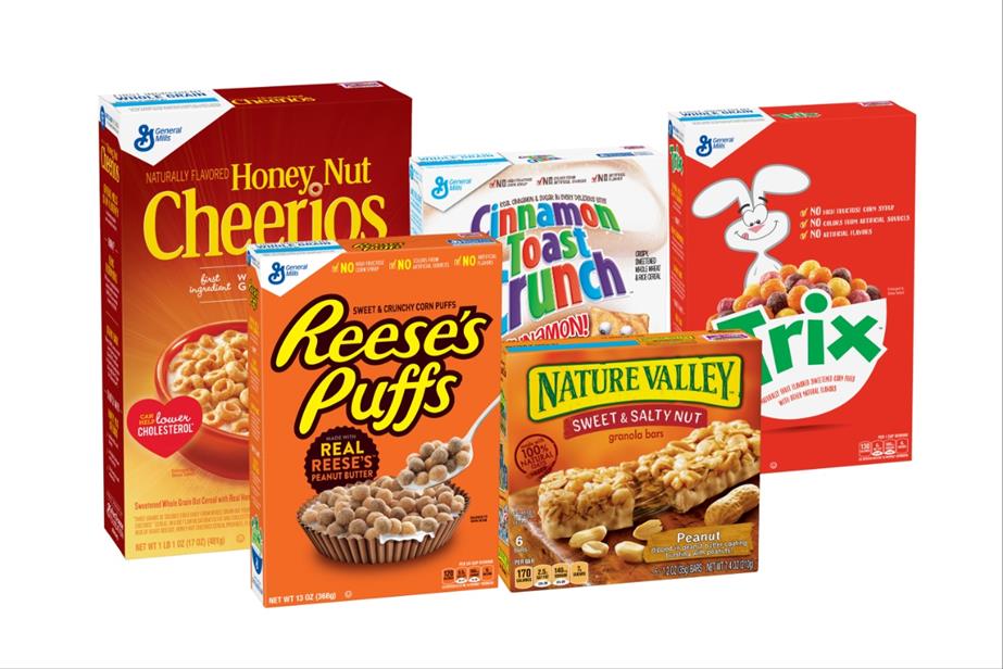 General Mills cereals in the US