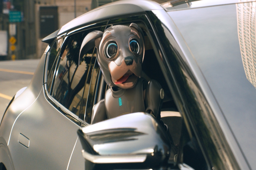 Kia's robot dog super bowl commercial