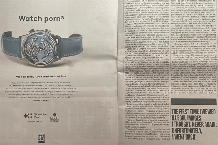 Watch Porn Christopher Ward ad