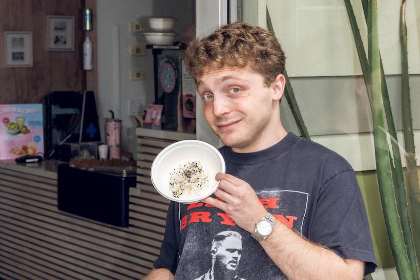 Image of Jake Shane with an empty bowl