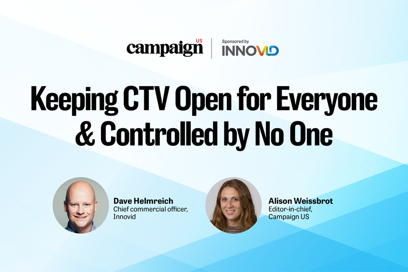 Innovid sponsored panel featuring Dave Helmreich